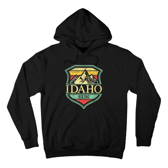 American State Idaho Mountain Hiking Tall Hoodie