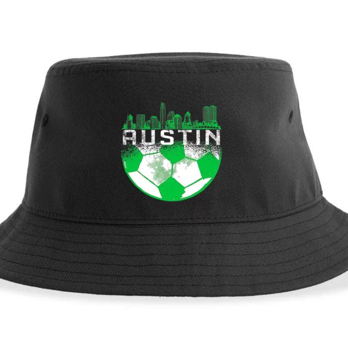 Austin Soccer Jersey Austin Texas Soccer Sustainable Bucket Hat