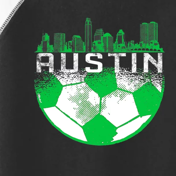 Austin Soccer Jersey Austin Texas Soccer Toddler Fine Jersey T-Shirt