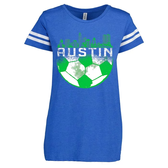 Austin Soccer Jersey Austin Texas Soccer Enza Ladies Jersey Football T-Shirt