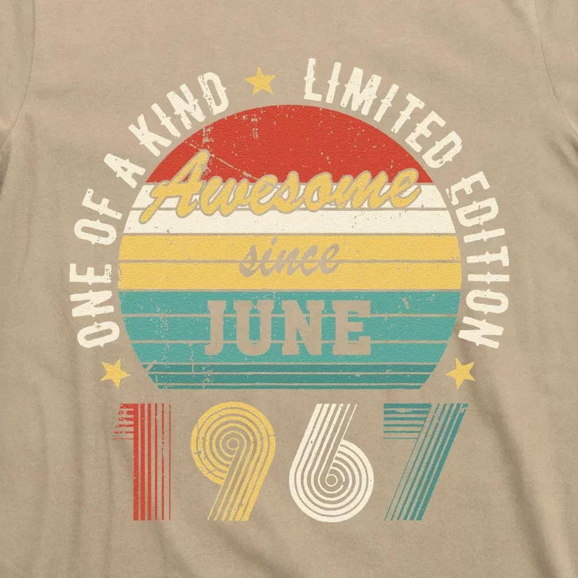 Awesome Since June 1967 – Happy Birthday T-Shirt