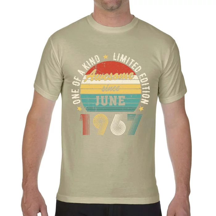 Awesome Since June 1967 – Happy Birthday Comfort Colors T-Shirt