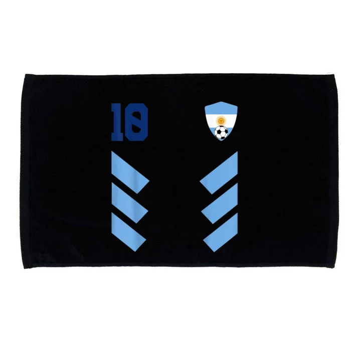 Argentina Soccer Jersey Argentinian Football Shirt Flag Microfiber Hand Towel