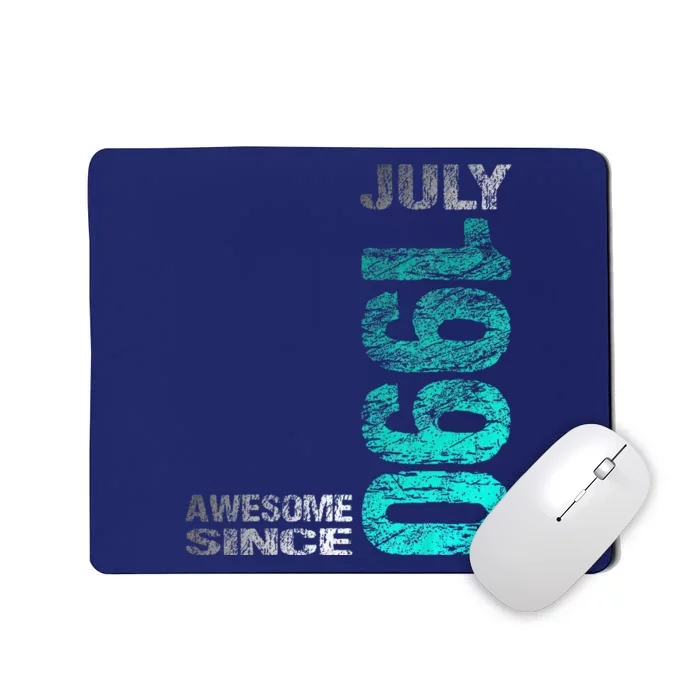 Awesome Since July 1990 33th Birthday Born 1990 Mousepad