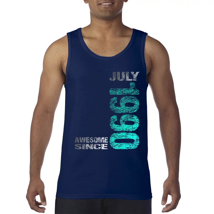 Awesome Since July 1990 33th Birthday Born 1990 Tank Top