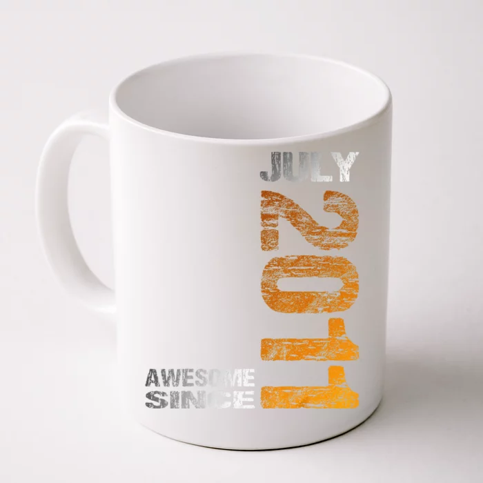 Awesome Since July 2011 12th Birthday Born 2011 Front & Back Coffee Mug