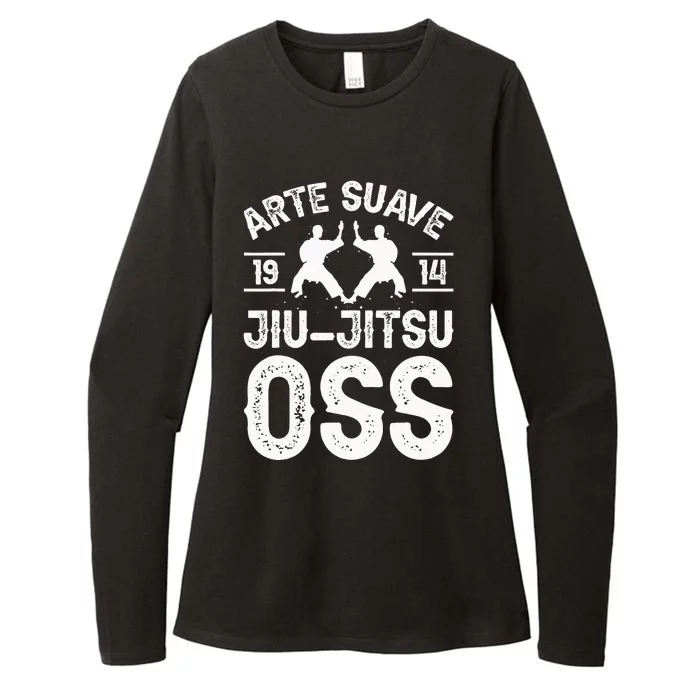 Arte Suave Jiu Jitsu Oss Brazilian Jew Jitsu Womens CVC Long Sleeve Shirt