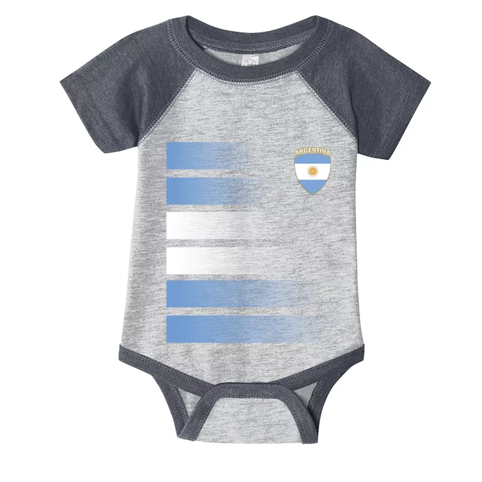 Argentina Soccer Jersey Football Argentina Soccer Pullover Hoodie Infant Baby Jersey Bodysuit