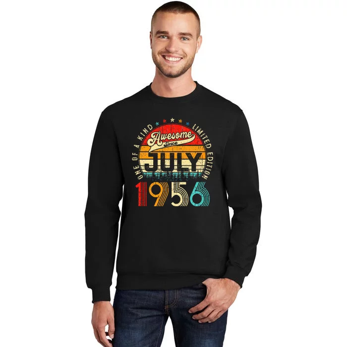 Awesome Since July 1956 Limited Edition 67th Birthday Sweatshirt