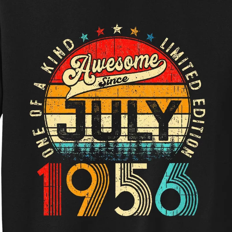 Awesome Since July 1956 Limited Edition 67th Birthday Sweatshirt