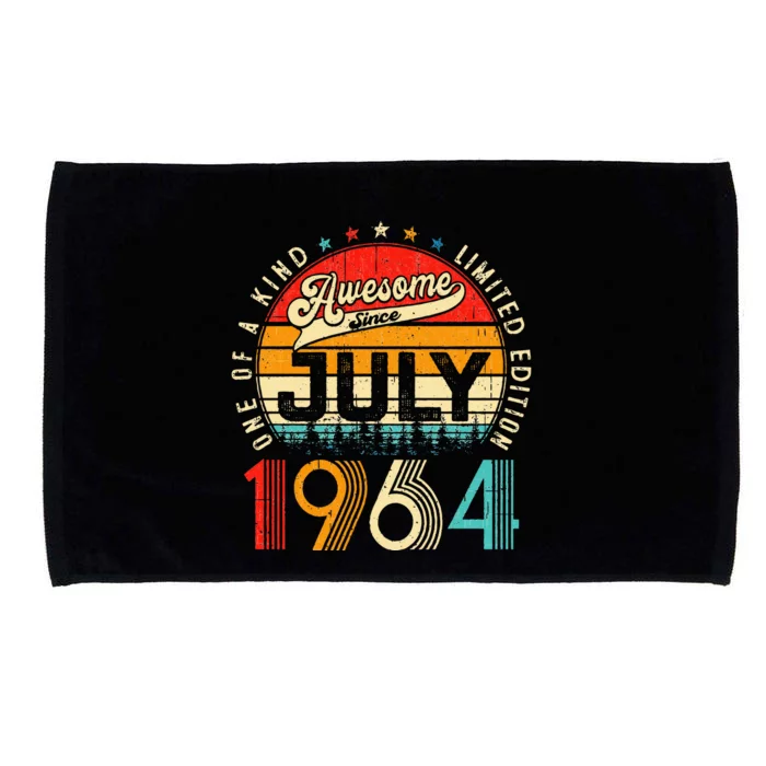 Awesome Since July 1964 Limited Edition 59th Birthday Microfiber Hand Towel