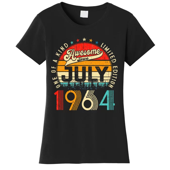 Awesome Since July 1964 Limited Edition 59th Birthday Women's T-Shirt