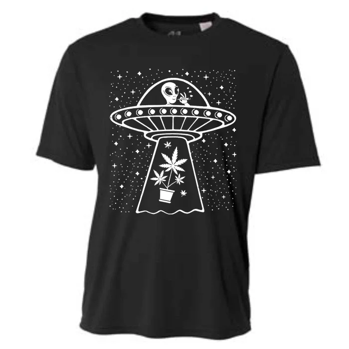 Alien Smoking Joint Cooling Performance Crew T-Shirt