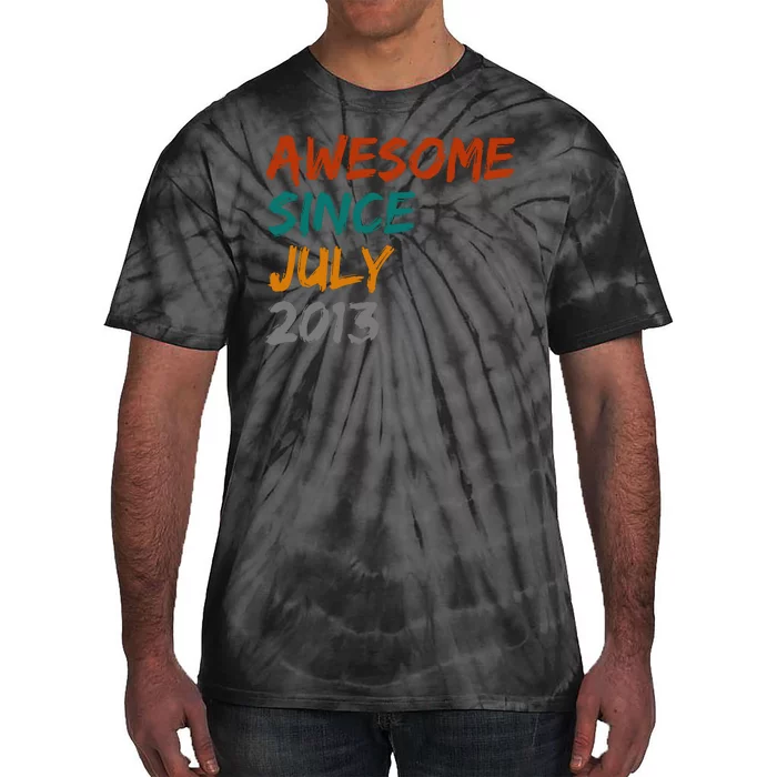 Awesome Since July 2013 Tie-Dye T-Shirt