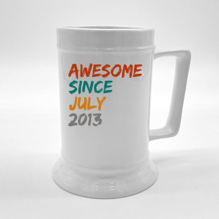 Awesome Since July 2013 Front & Back Beer Stein