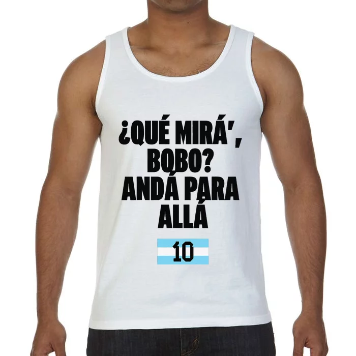 Argentina Soccer Jersey Argentina Football Argentinian Comfort Colors® Tank Top