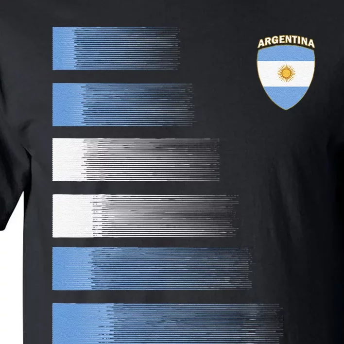 Argentina Soccer Jersey Argentina Football Fan Soccer Tall T-Shirt