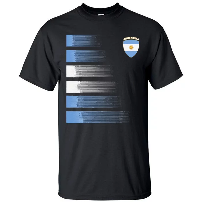 Argentina Soccer Jersey Argentina Football Fan Soccer Tall T-Shirt