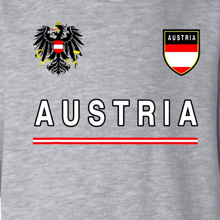 Austria Sportsoccer Jersey Flag Football Vienna Toddler Hoodie