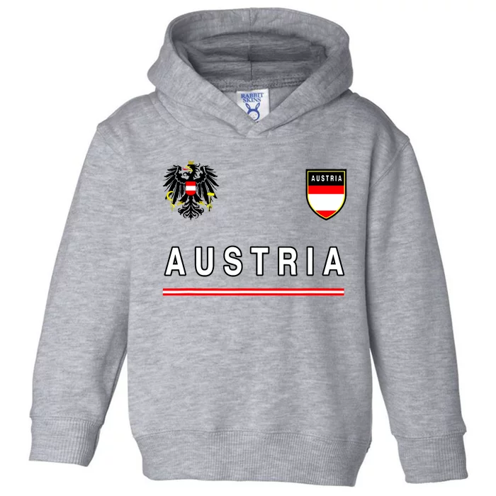 Austria Sportsoccer Jersey Flag Football Vienna Toddler Hoodie