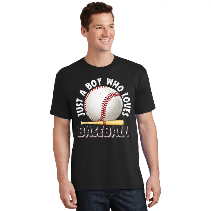 American Sport Just A Who Loves Baseball T-Shirt