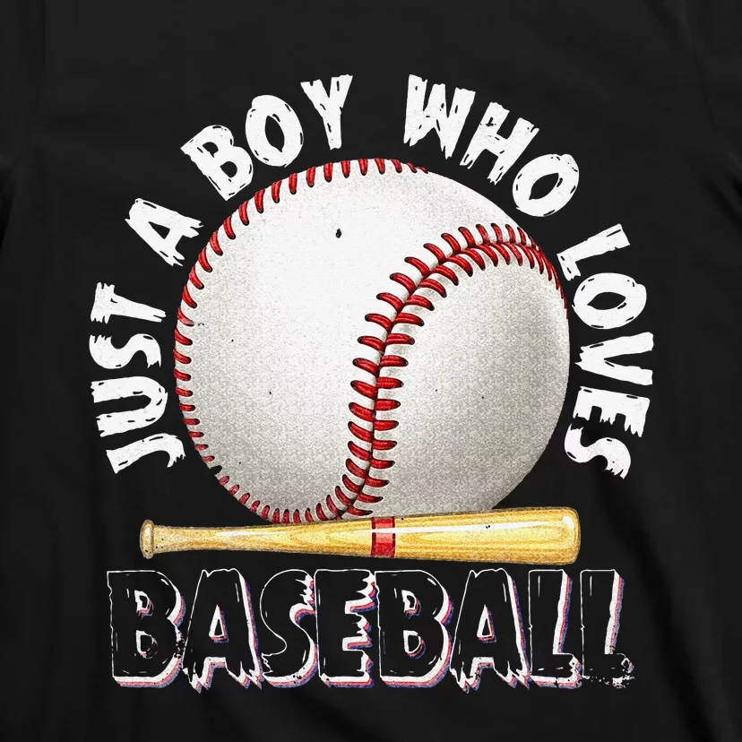 American Sport Just A Who Loves Baseball T-Shirt