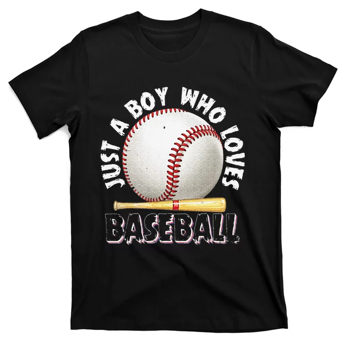 American Sport Just A Who Loves Baseball T-Shirt