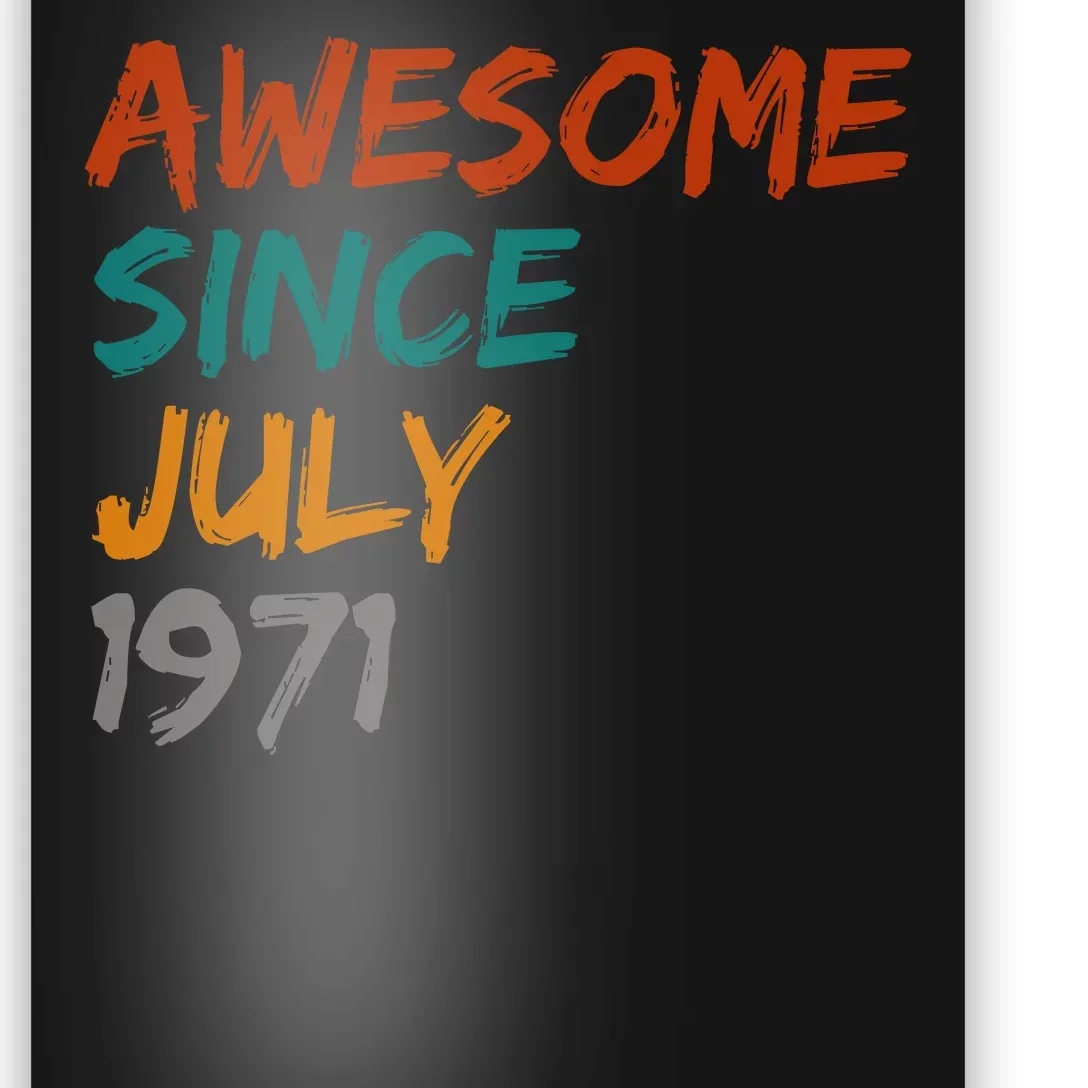 Awesome Since July 1971 Poster