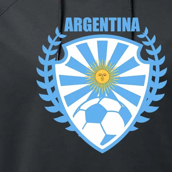 Argentina Soccer Jersey Argentina Football Fans Performance Fleece Hoodie