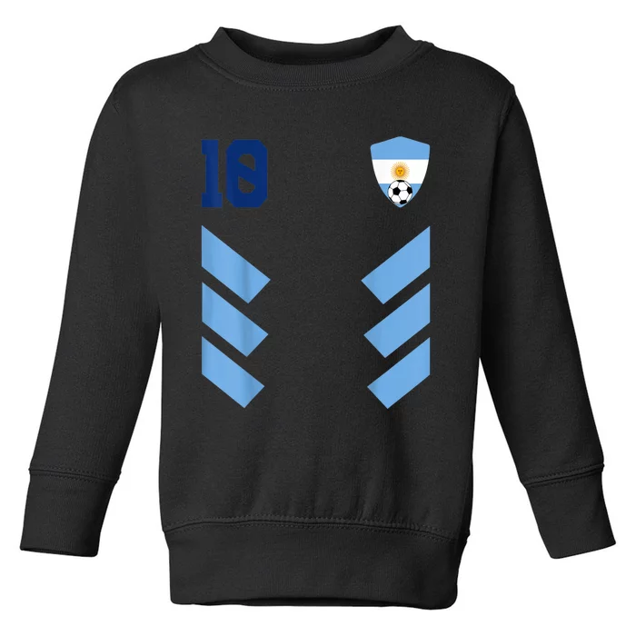 Argentina Soccer Jersey Argentina Football Argentinian Toddler Sweatshirt