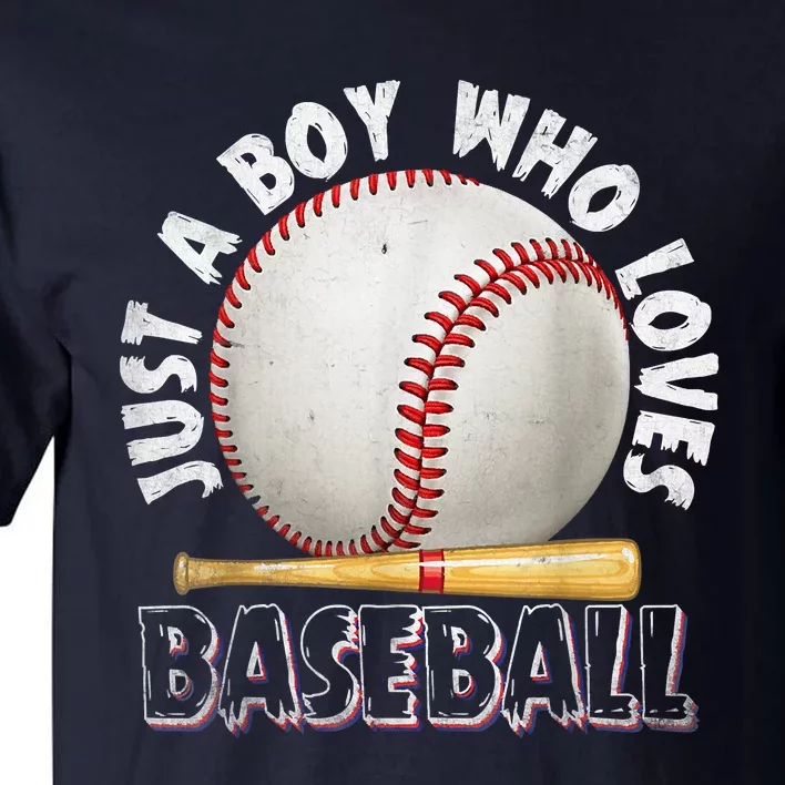 American Sport Just A Who Loves Baseball Gifts Tall T-Shirt