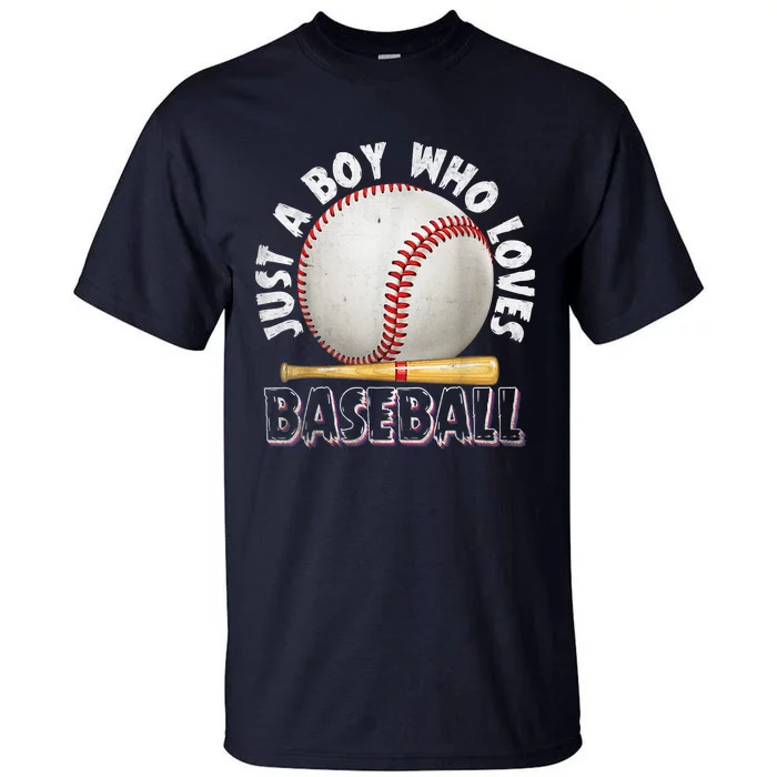 American Sport Just A Who Loves Baseball Gifts Tall T-Shirt