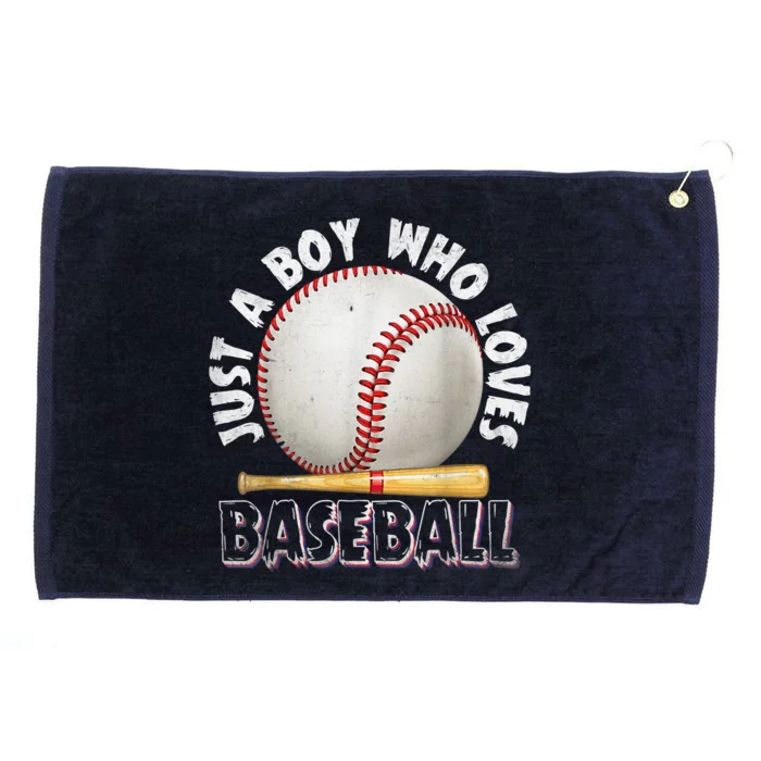 American Sport Just A Who Loves Baseball Gifts Grommeted Golf Towel