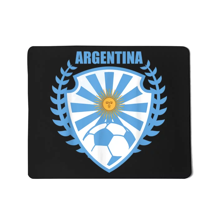 Argentina Soccer Jersey Gift Argentina Football Fans Mousepad