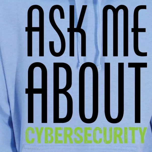 Ask Me About Cybersecurity Unisex Surf Hoodie