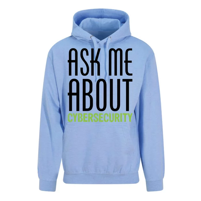 Ask Me About Cybersecurity Unisex Surf Hoodie