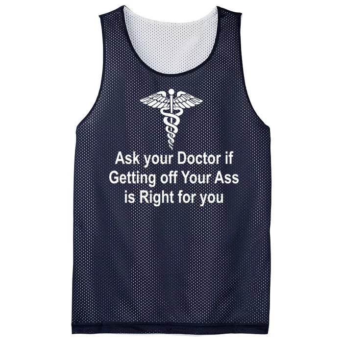 Ask Your Doctor Mesh Reversible Basketball Jersey Tank