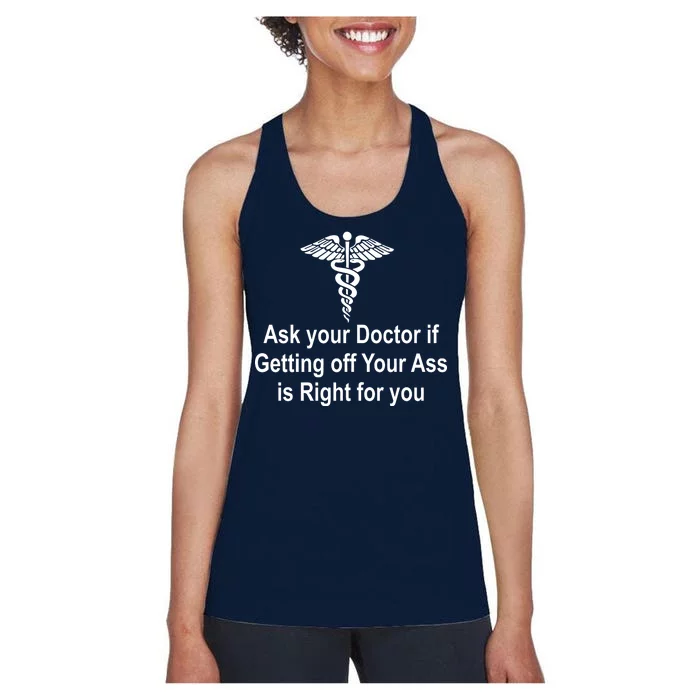 Ask Your Doctor Women's Racerback Tank