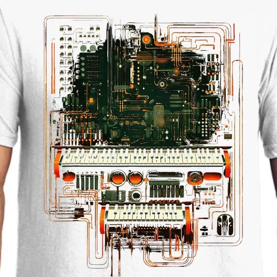 Analogue Synthesiser Keyboard Music Modular Life Pajama Set