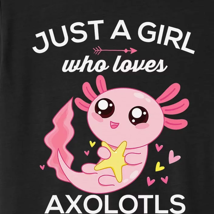 Axolotl Shirt Kawaii Just A  Who Loves Axolotl ChromaSoft Performance T-Shirt