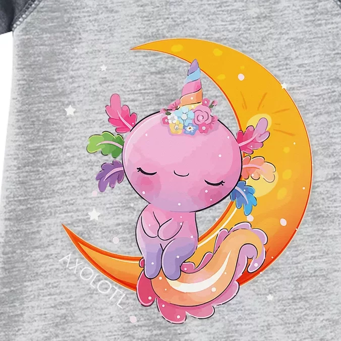 Axolotl Space Kawaii Japanese Anime Gift Girls Teens Infant Baby Jersey Bodysuit