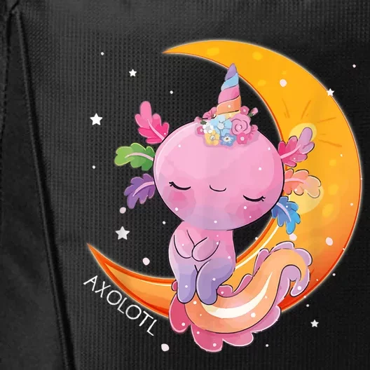 Axolotl Space Kawaii Japanese Anime Gift Girls Teens City Backpack