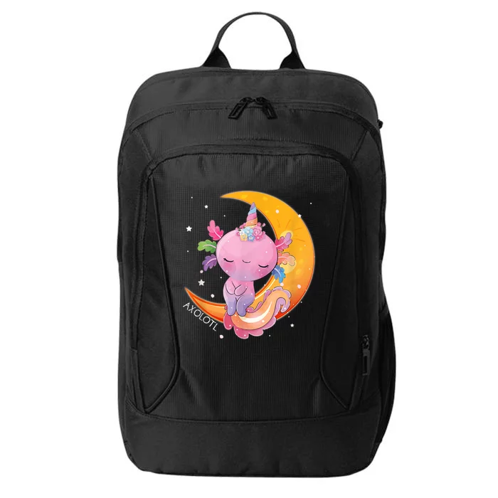 Axolotl Space Kawaii Japanese Anime Gift Girls Teens City Backpack