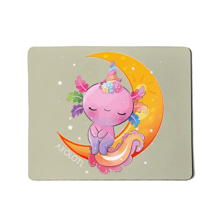 Axolotl Space Kawaii Japanese Anime Gift Girls Women Mousepad