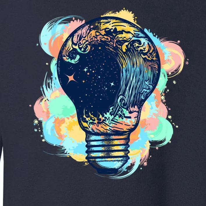 Adventurous Storm Light Bulb Toddler Sweatshirt