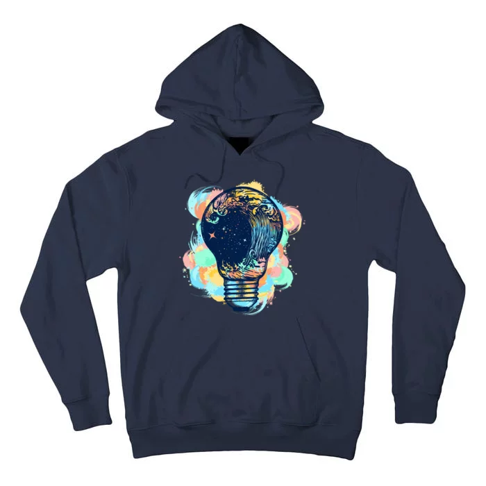 Adventurous Storm Light Bulb Tall Hoodie