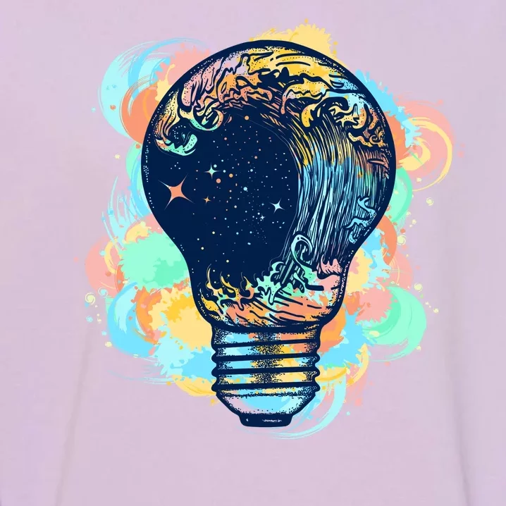 Adventurous Storm Light Bulb Garment-Dyed Sweatshirt