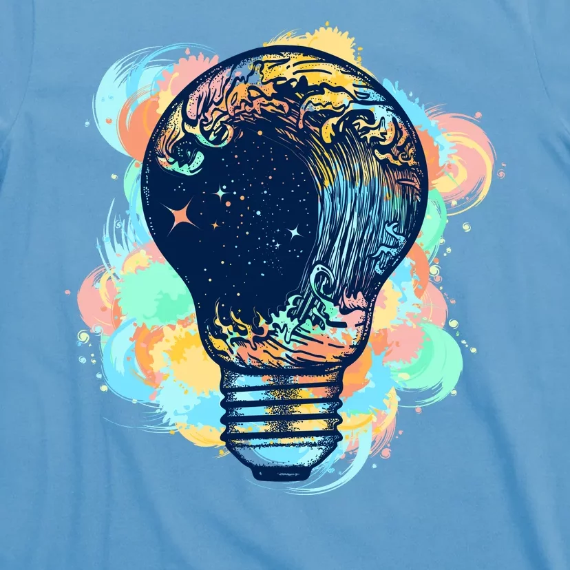 Adventurous Storm Light Bulb T-Shirt