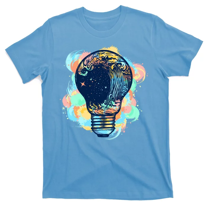 Adventurous Storm Light Bulb T-Shirt