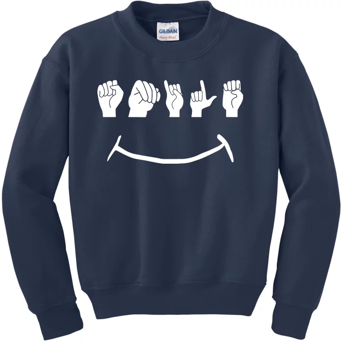 American Sign Language Kids Sweatshirt